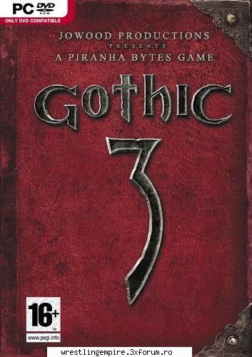 Gothic 3 - Download: Gothic 3 iSO Publisher: JoWood - Games Download section