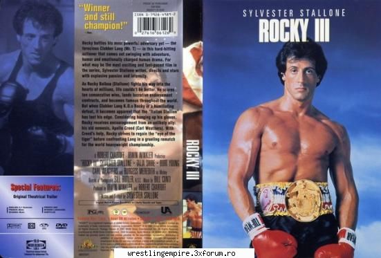 Rocky III - Description: Boxer Rocky Balboa enjoys the wealth - Action/Adventure download section